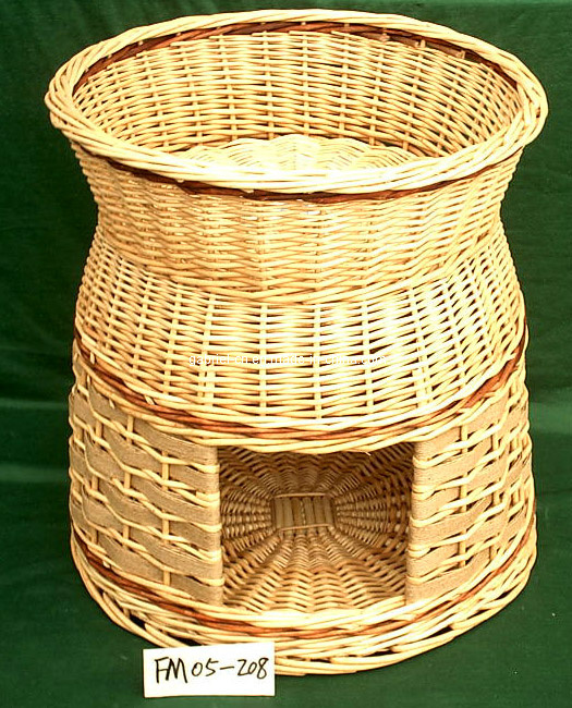Wicker Pet Basket (FM05-208)