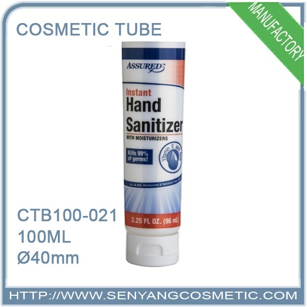 (CTB100-021) Plastic Cosmetic Tube for Hand Sanitizer