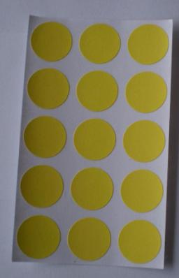 Yellow DOT Label