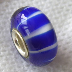 Silver-Plated Copper Core Glass Beads