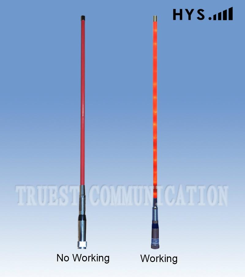 Anti-Collision LED Light VHF&UHF Ham Radio Antenna Tc-Fl300c