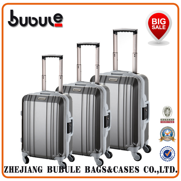 China Luggage Manufacturer Universal Wheels Trolley Luggage Bag Travel Bag Plastic Frame Luggage