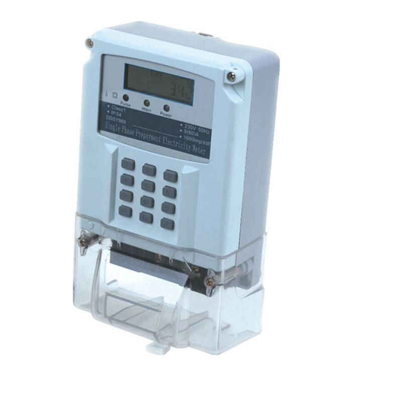 Outdoor Anti-Jamming Prepaid Electric Meter for Africa Market