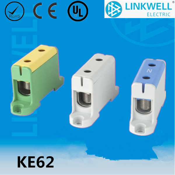 Al/Cu Conductor Power Distribution Terminal Blocks with CE Certificate (KE62)