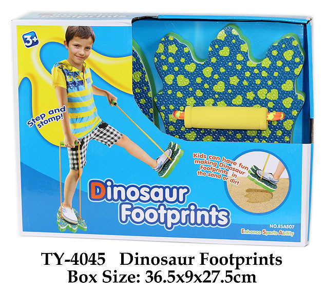 Funny Hot Dinosaur Footprints Toy