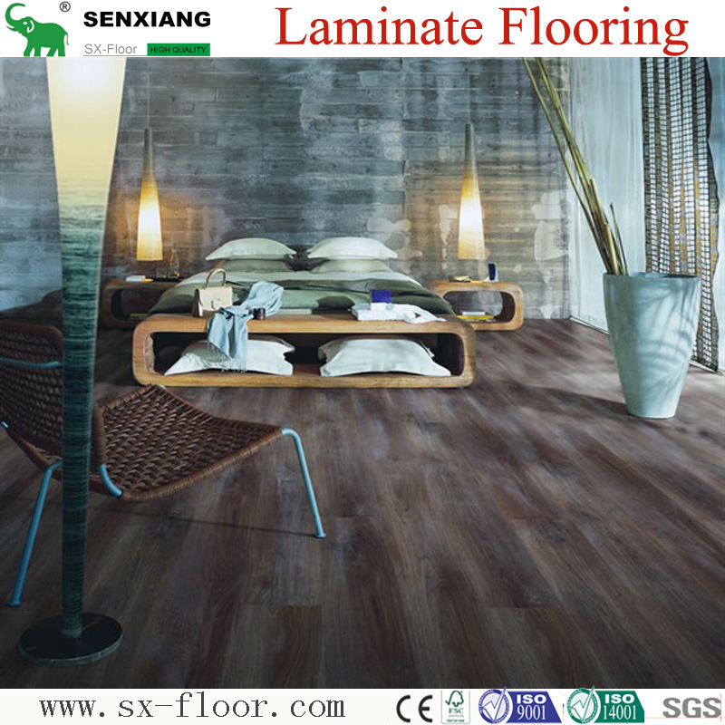Durable AC3 Grade Wearable Waterproof Laminate Laminated Flooring