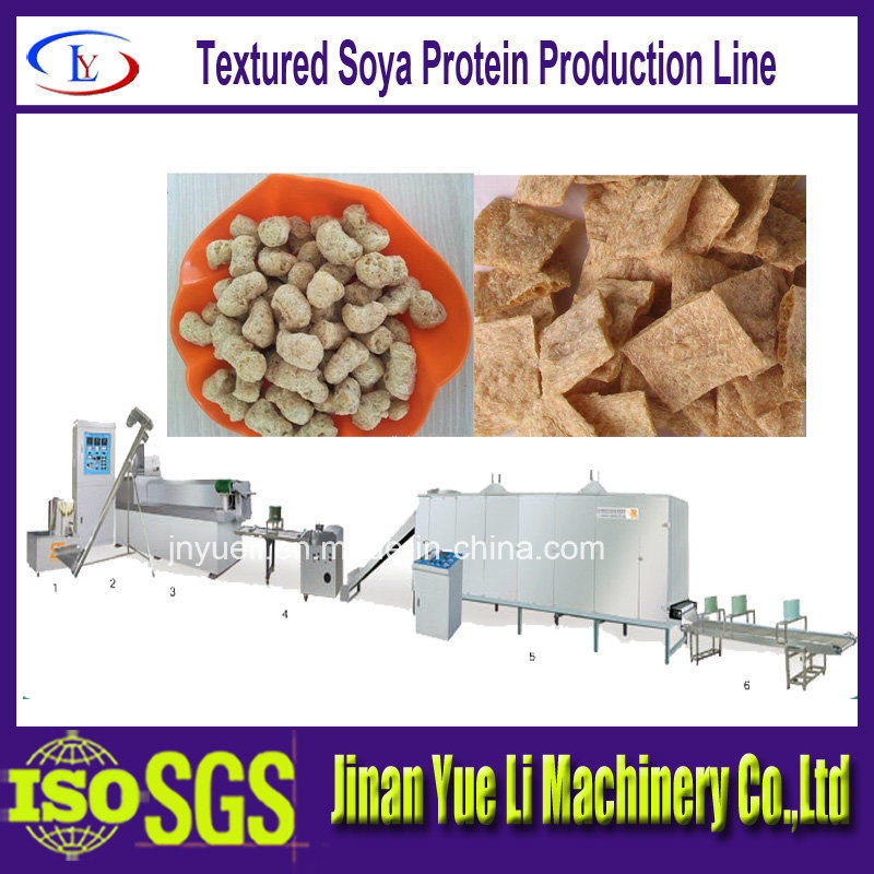 Automatic Tvp Soya Protein Food Making Machine/Food Extruder