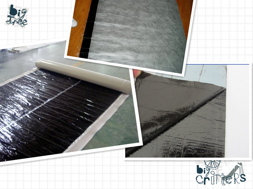 High Quality Self-Adhesive PVC Waterproof Material Used for Planting Roofs