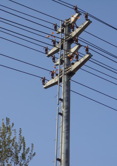 Power Transmission Line Tower
