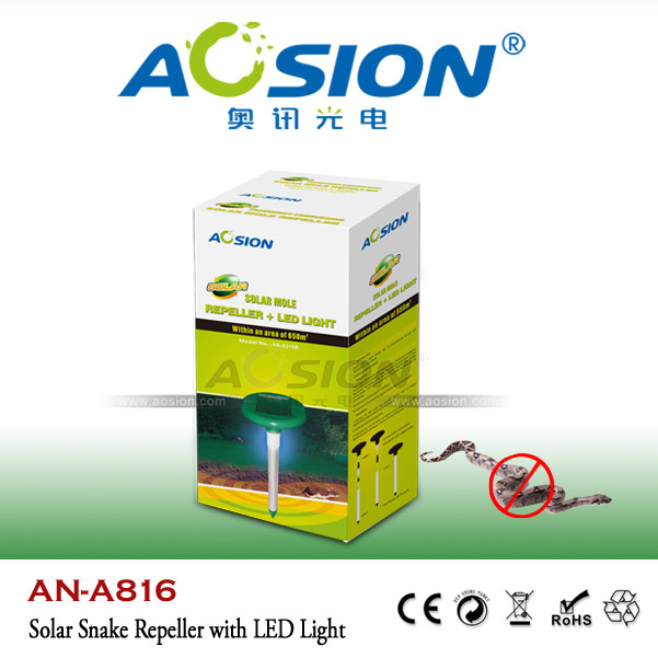 Pest Control Ultrasonic Repeller Solar Power Snake Repeller