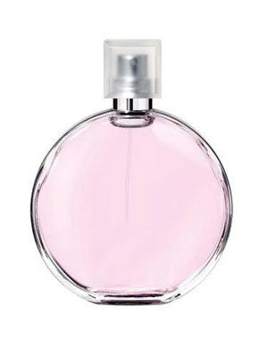 50ml Different Color Glass Perfume Bottle, Metal Perfume Bottle
