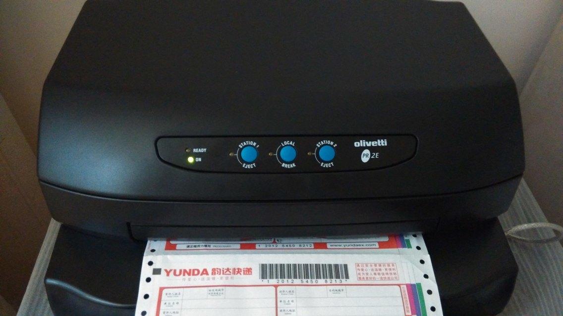 New&Original 24 Pin Passbook Printer Olivetti Pr2e