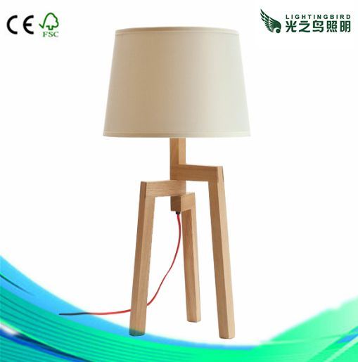Top Quality Hot Sell Home Decoration Modern Table Lighting with Lampshade (LBMT-ZM)