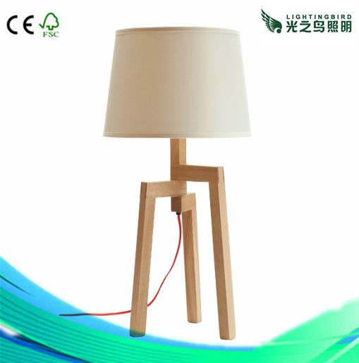 Top Quality Hot Sell Home Decoration Modern Table Lighting with Lampshade (LBMT-ZM)