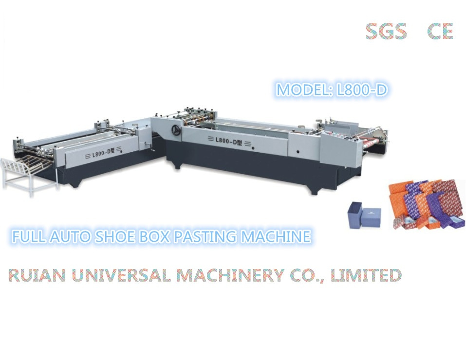 Full Automatic Shoe Box Pasting Machine (L-800D)