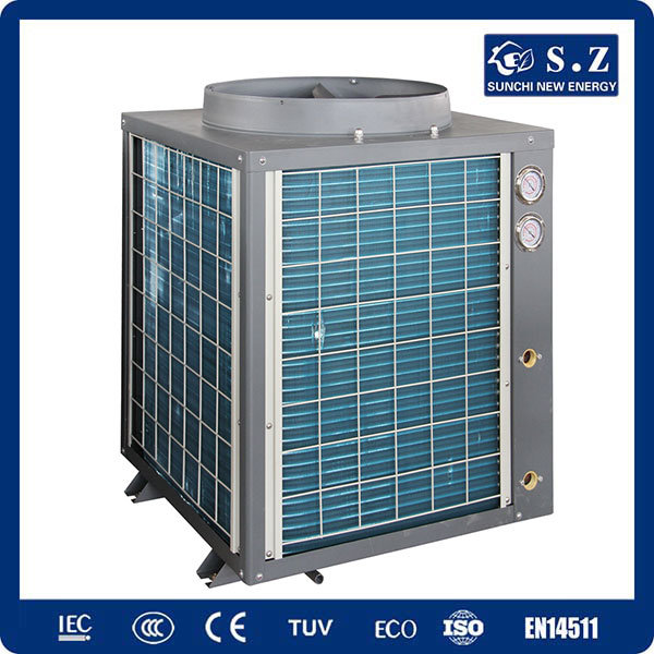 Tianium Tube Cop4.62 All Day Heating 25~38cube Meter Water 32deg. C 12kw 220V Thermostat Heat Pump Swimming Pool Equipment