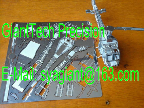 Photo Etched 3D Etching DIY Model Toy Etch