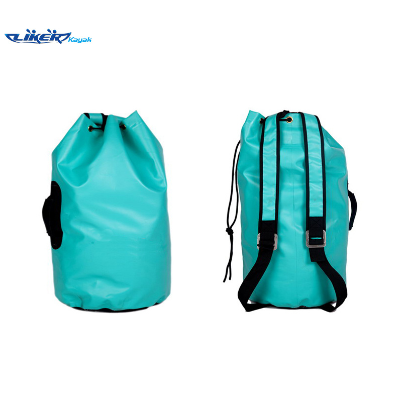 420d Young Sports Fluorescent Blue Waterproof Backpack