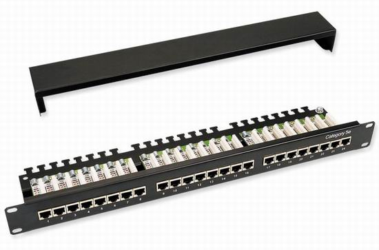 24 Port STP Cat.5E Patch Panel (WT-2043)