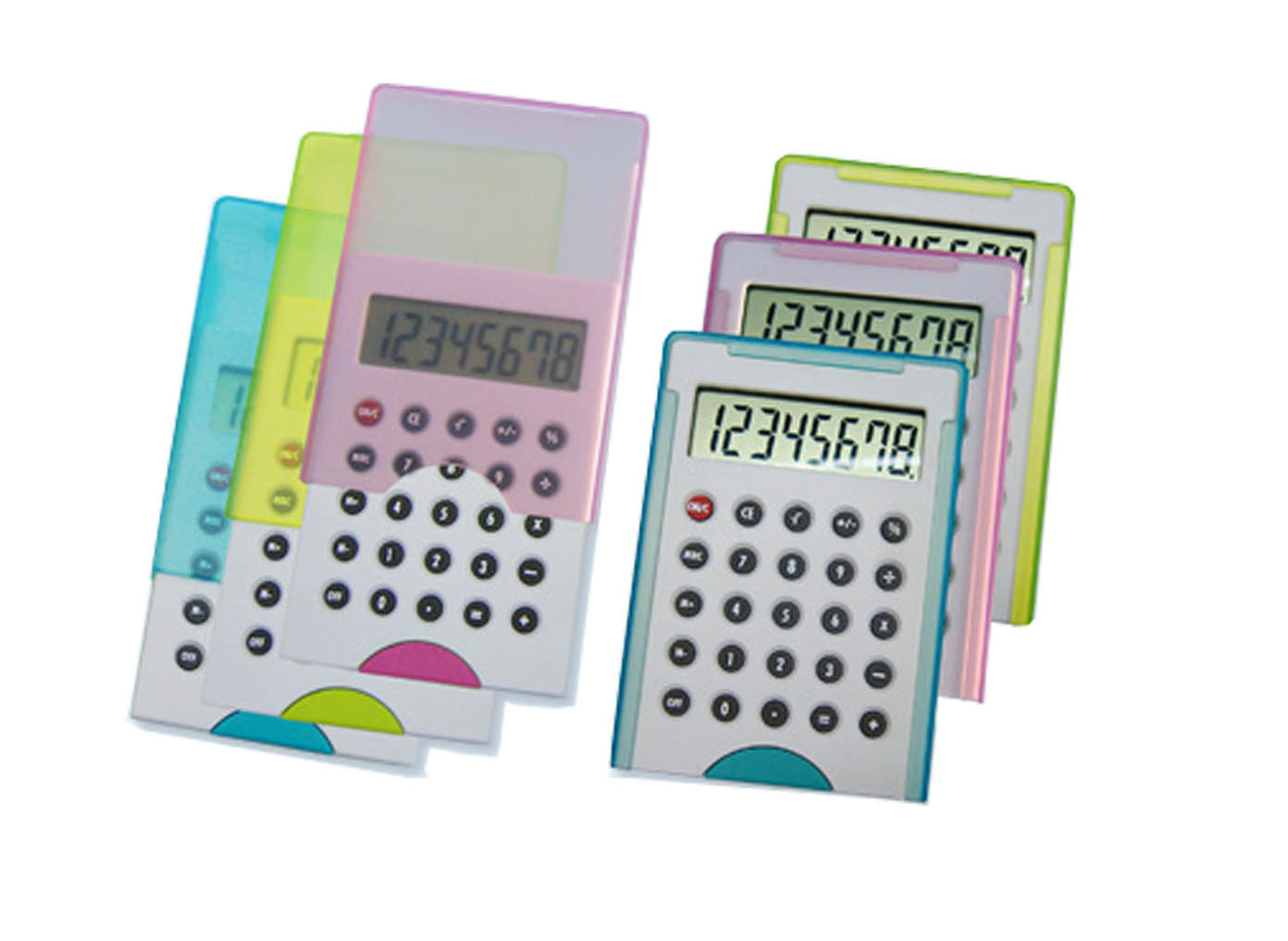 Slide Cover Promotion Gift Digital Calculator (IP-195)
