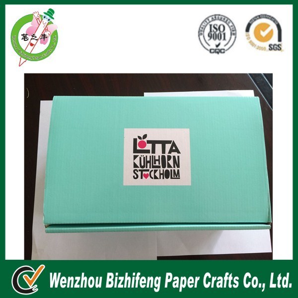Jade Green Custom Cardboard Paper Box