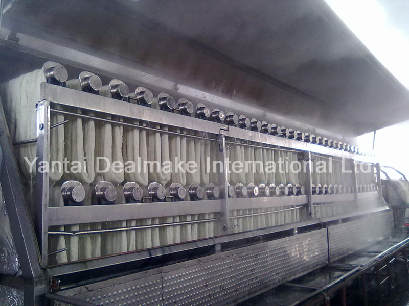 Double Layers Spraying Dyeing Machine