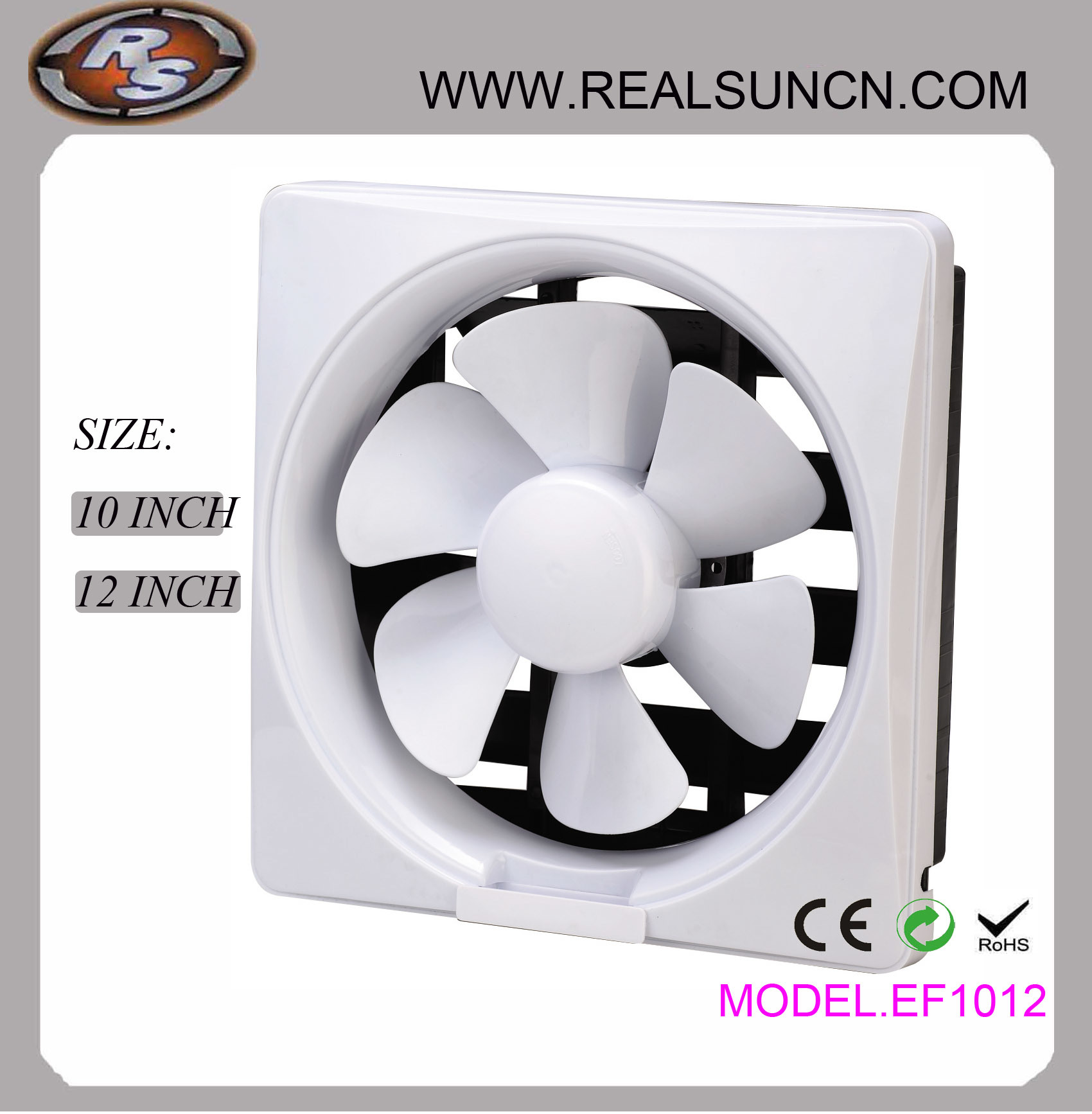 Exhaust Square Fan 6/8/10/12inch (EF20)