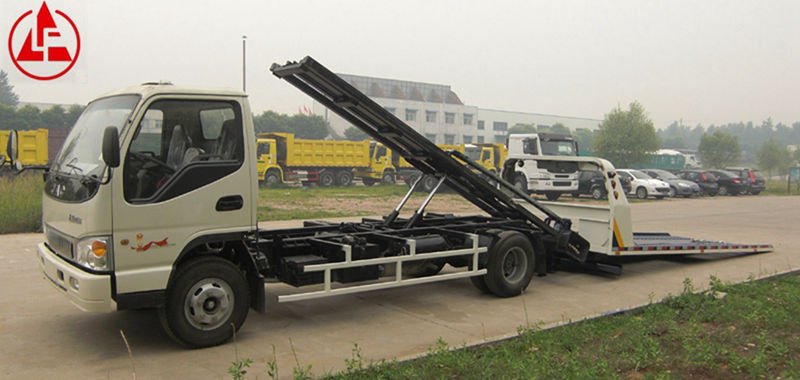 Light Duty Full Landing Low Angle Slide Flatbed Wrecker Tilt Tray