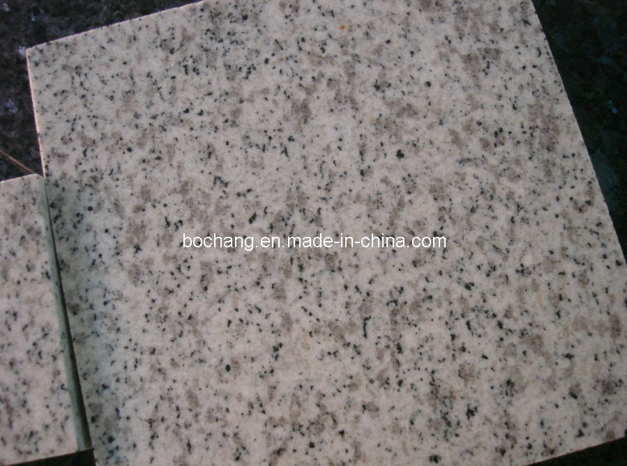Chinese Pearl White Granite for Tile Cubes