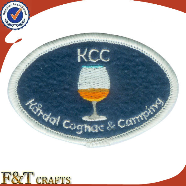 Wholesale Custom Low Price Clothing Accessory Crafts Embroidery Patches (FTPT2312A)