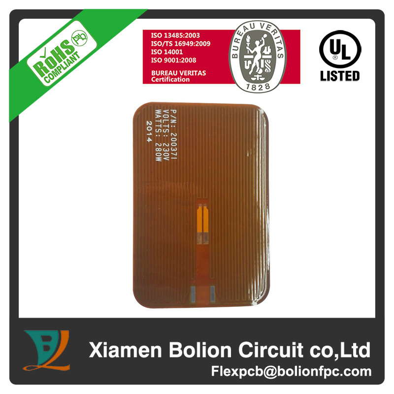 Flexible 1 Layer PCB Board Making Pi Kapton Polymide FPC 5