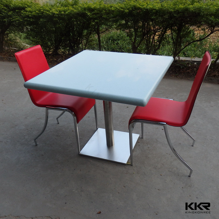 Marble Solid Surface Restaurant Dining Table