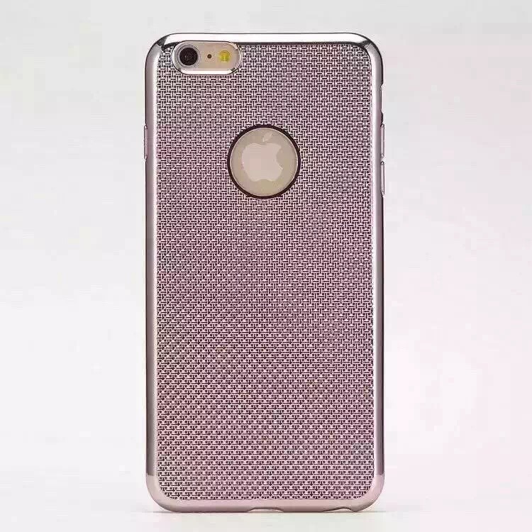 New Design Hollow out Woven Pattern TPU Cell Phone Case