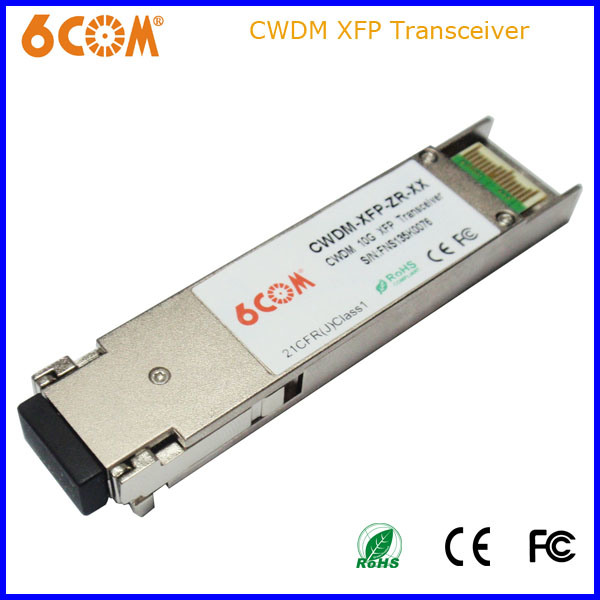 10g XFP CWDM 1270nm-1450nm 20km SFP Module with Ddm