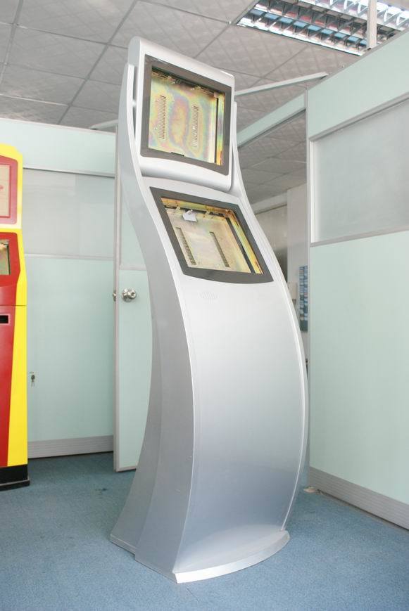 Double Screen Information Kiosk with Touch Panel (YL3008DD)