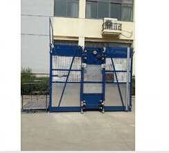 China Blue Double Cages Sc200/200 Construction Machinery Hoist with Load 4t