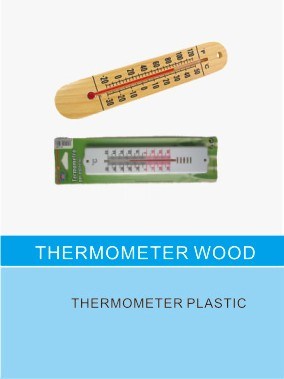 Thermometer Wood/Thermometer Plastic
