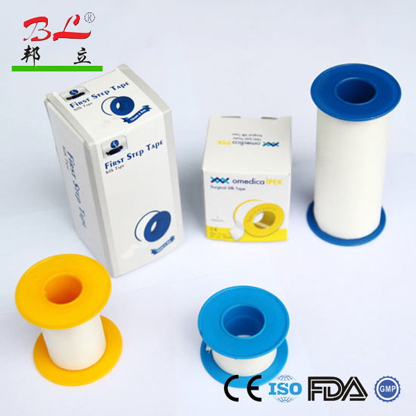 Cotton Zinc Oxide Plaster, Medical Products, Surgical Tape with Plastic Spool Package