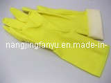 Flocklined Sprayed Latex Gloves