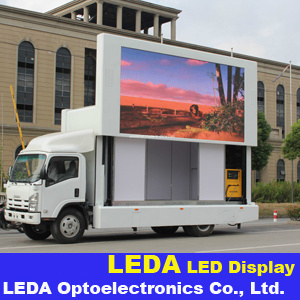 Energy Saving Outdoor Truck LED Display for Moving Advertising