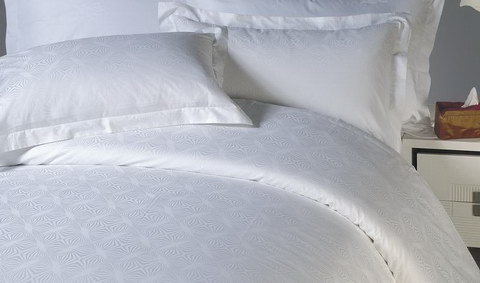 White 100%Cotton Bedding Set for Five Star Hotel