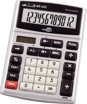 Desktop Calculator with USB Connection (NS-325)