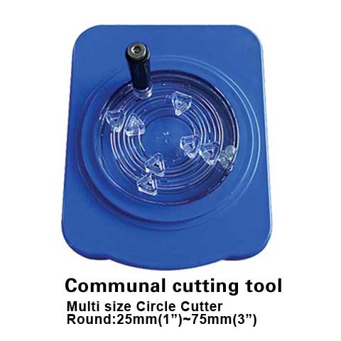 Multi-Size Rotating Circle Paper Cutter (CUT-MS)