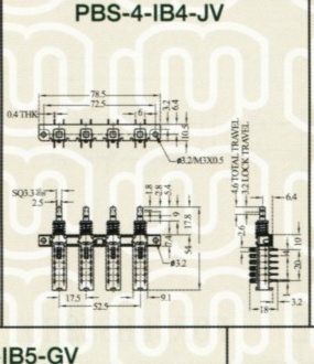 Psb Series Push Switch