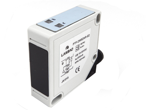 Rectangular Repolarized Reflection Photoelectric Sensor (PTF-E2 DC4)
