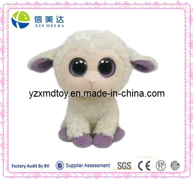 Cute Soft Plush Big Eyes Lamb Stuffed Animal Sheep Toy