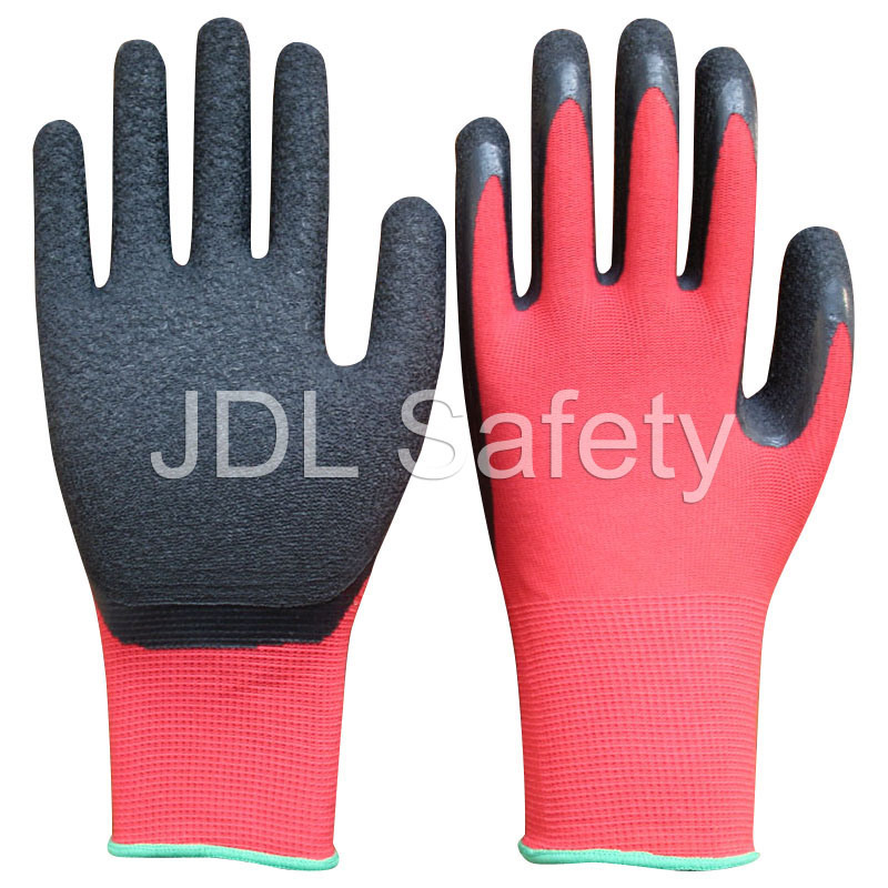 CE Approved Work Glove of Latex Coating (LY3015)