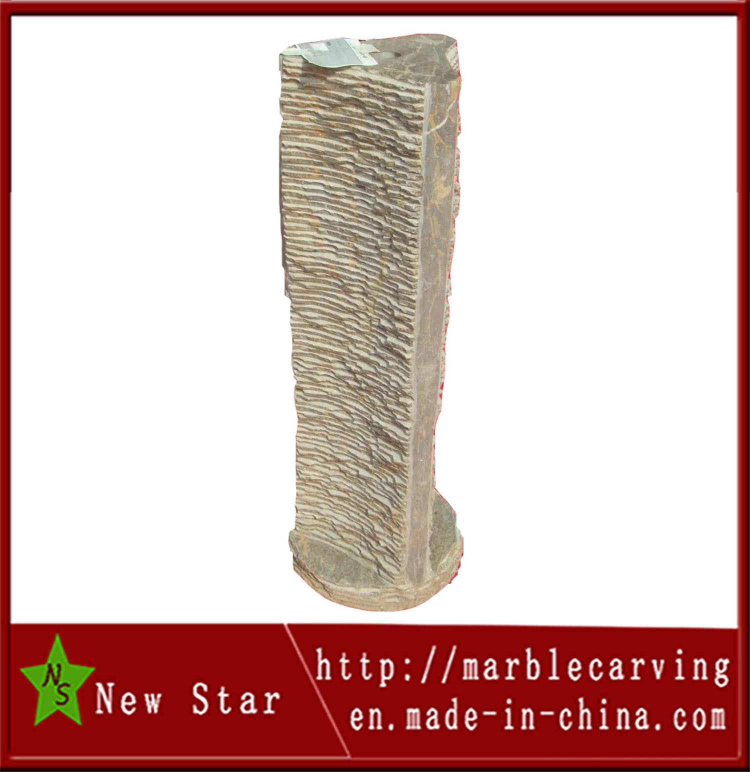 Hot Sale Stone Carving Water Fountain for Square Place Decoration (NS-1126)
