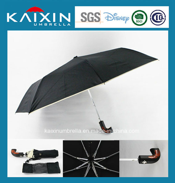 Professional Stick Handle Folding Umbrella