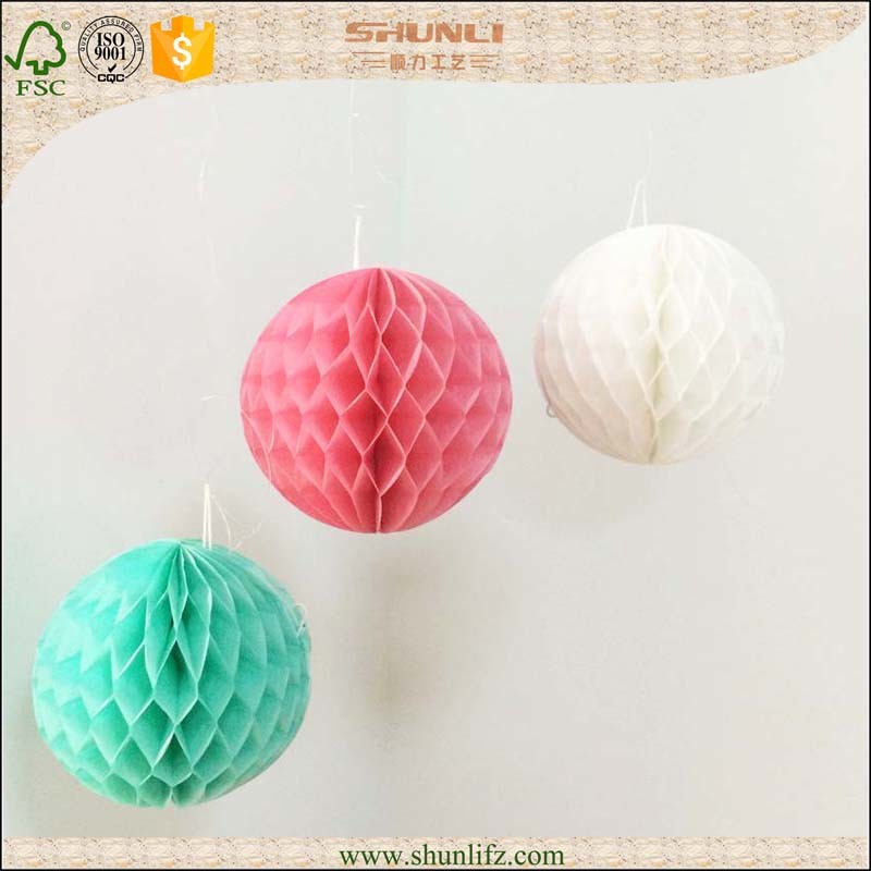Hot Sale High Quality Christmas Decoration Paper Honeycomb Ball